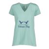 Ladies Essential Relaxed V-Neck Tee Thumbnail