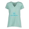 Ladies Essential Relaxed V-Neck Tee Thumbnail