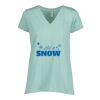 Ladies Essential Relaxed V-Neck Tee Thumbnail