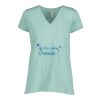 Ladies Essential Relaxed V-Neck Tee Thumbnail