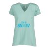 Ladies Essential Relaxed V-Neck Tee Thumbnail