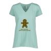 Ladies Essential Relaxed V-Neck Tee Thumbnail