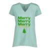 Ladies Essential Relaxed V-Neck Tee Thumbnail