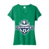 Women's Fan Favorite Blend V Neck Tee Thumbnail