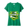 Women's Fan Favorite Blend V Neck Tee Thumbnail