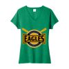 Women's Fan Favorite Blend V Neck Tee Thumbnail
