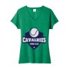Women's Fan Favorite Blend V Neck Tee Thumbnail