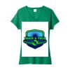Women's Fan Favorite Blend V Neck Tee Thumbnail