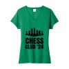 Women's Fan Favorite Blend V Neck Tee Thumbnail