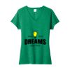 Women's Fan Favorite Blend V Neck Tee Thumbnail