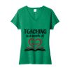 Women's Fan Favorite Blend V Neck Tee Thumbnail