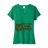 Women's Fan Favorite Blend V Neck Tee Thumbnail