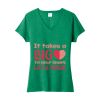 Women's Fan Favorite Blend V Neck Tee Thumbnail