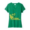 Women's Fan Favorite Blend V Neck Tee Thumbnail