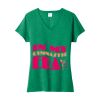 Women's Fan Favorite Blend V Neck Tee Thumbnail