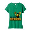 Women's Fan Favorite Blend V Neck Tee Thumbnail