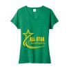Women's Fan Favorite Blend V Neck Tee Thumbnail