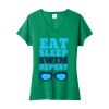 Women's Fan Favorite Blend V Neck Tee Thumbnail