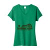 Women's Fan Favorite Blend V Neck Tee Thumbnail