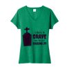 Women's Fan Favorite Blend V Neck Tee Thumbnail