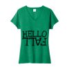 Women's Fan Favorite Blend V Neck Tee Thumbnail