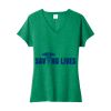 Women's Fan Favorite Blend V Neck Tee Thumbnail