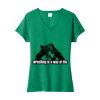 Women's Fan Favorite Blend V Neck Tee Thumbnail