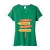 Women's Fan Favorite Blend V Neck Tee Thumbnail