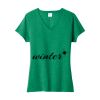 Women's Fan Favorite Blend V Neck Tee Thumbnail