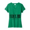 Women's Fan Favorite Blend V Neck Tee Thumbnail