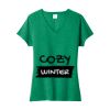 Women's Fan Favorite Blend V Neck Tee Thumbnail