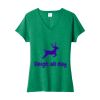 Women's Fan Favorite Blend V Neck Tee Thumbnail