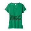 Women's Fan Favorite Blend V Neck Tee Thumbnail