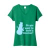 Women's Fan Favorite Blend V Neck Tee Thumbnail