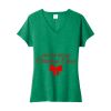 Women's Fan Favorite Blend V Neck Tee Thumbnail