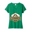 Women's Fan Favorite Blend V Neck Tee Thumbnail