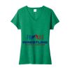 Women's Fan Favorite Blend V Neck Tee Thumbnail