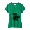 Women's Fan Favorite Blend V Neck Tee Thumbnail