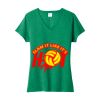 Women's Fan Favorite Blend V Neck Tee Thumbnail