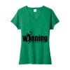 Women's Fan Favorite Blend V Neck Tee Thumbnail