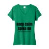 Women's Fan Favorite Blend V Neck Tee Thumbnail