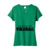 Women's Fan Favorite Blend V Neck Tee Thumbnail