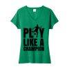 Women's Fan Favorite Blend V Neck Tee Thumbnail