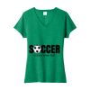 Women's Fan Favorite Blend V Neck Tee Thumbnail