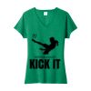 Women's Fan Favorite Blend V Neck Tee Thumbnail