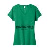 Women's Fan Favorite Blend V Neck Tee Thumbnail