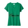 Women's Fan Favorite Blend V Neck Tee Thumbnail