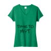 Women's Fan Favorite Blend V Neck Tee Thumbnail