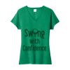 Women's Fan Favorite Blend V Neck Tee Thumbnail