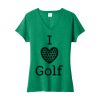 Women's Fan Favorite Blend V Neck Tee Thumbnail